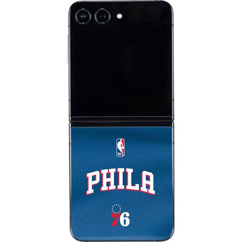 NBA Philadelphia 76ers Jersey Galaxy Z Flip5 5G Skin